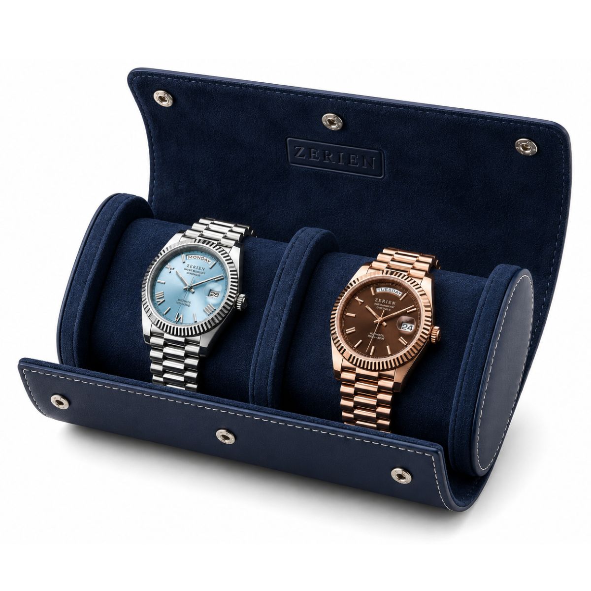 Premium Leather Watch Roll