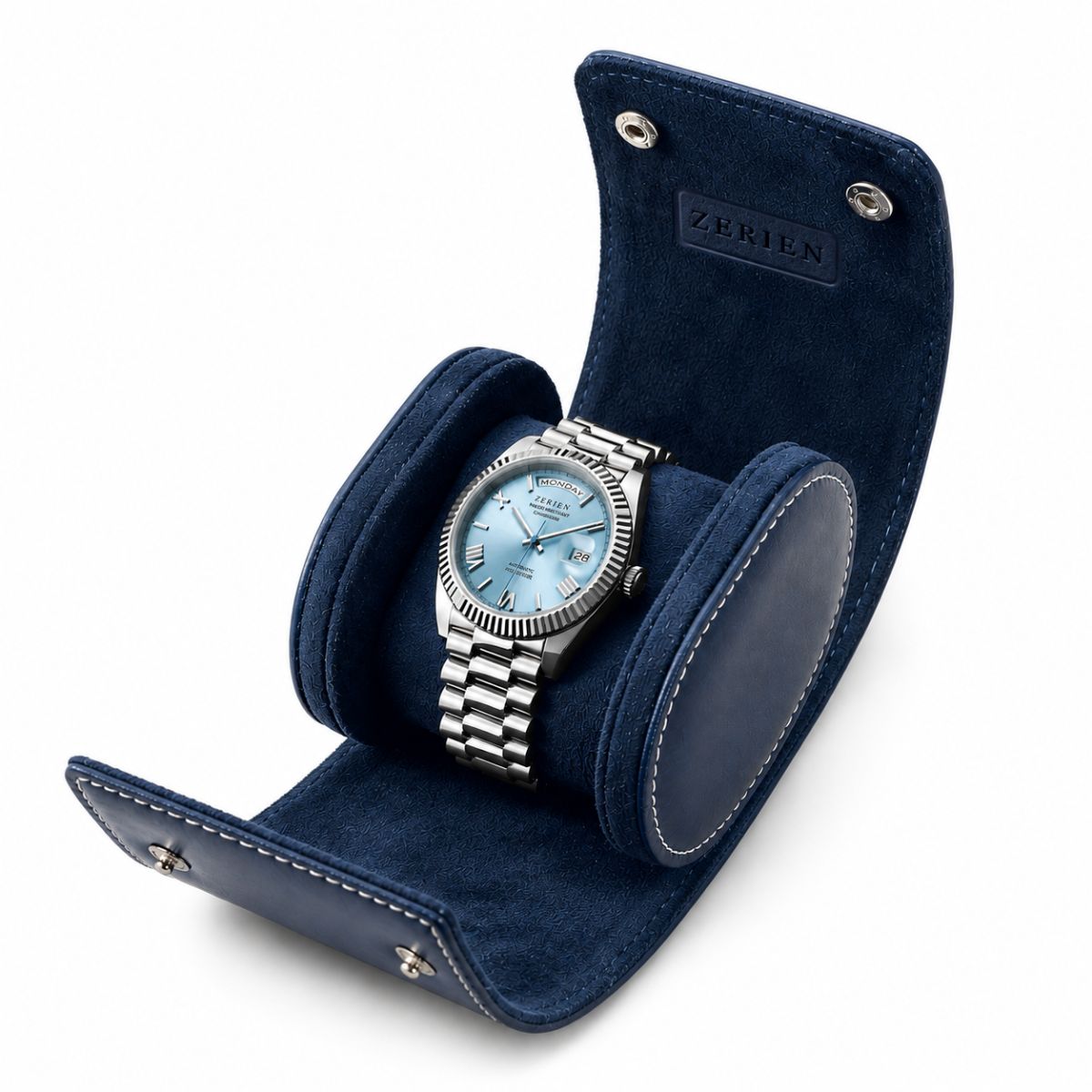 Premium Leather Watch Roll