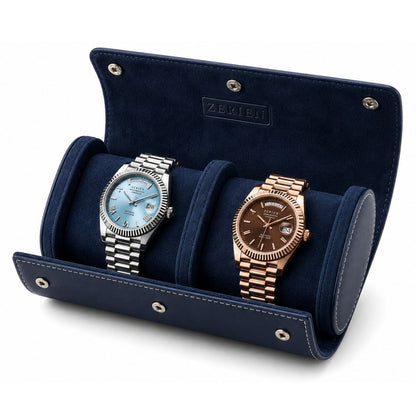 Premium Leather Watch Roll