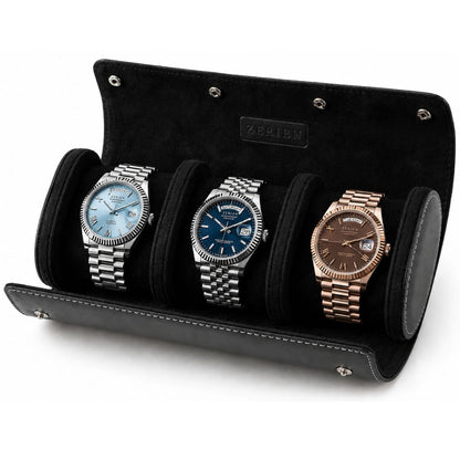 Premium Leather Watch Roll